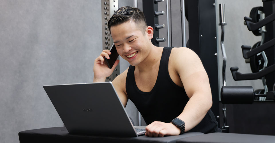 突然のリモートワークも